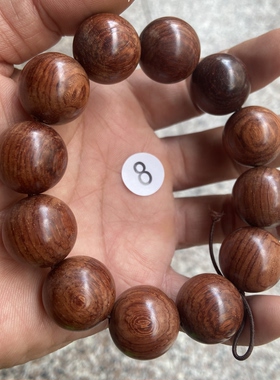 特价，越南紫檀柳原木手串2.0cm，一物一拍.