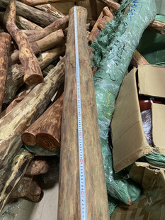 越南黄花梨原木料油梨料大料1.7米一物一拍