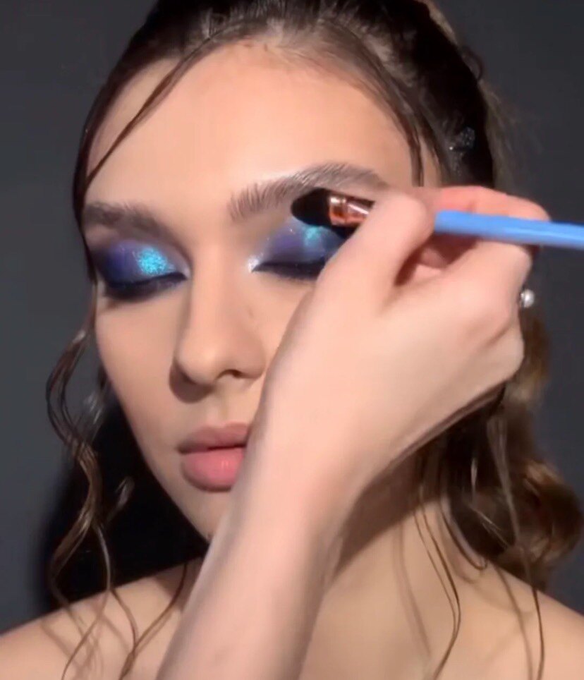 人鱼姬独角兽金属进口欧美偏光紫