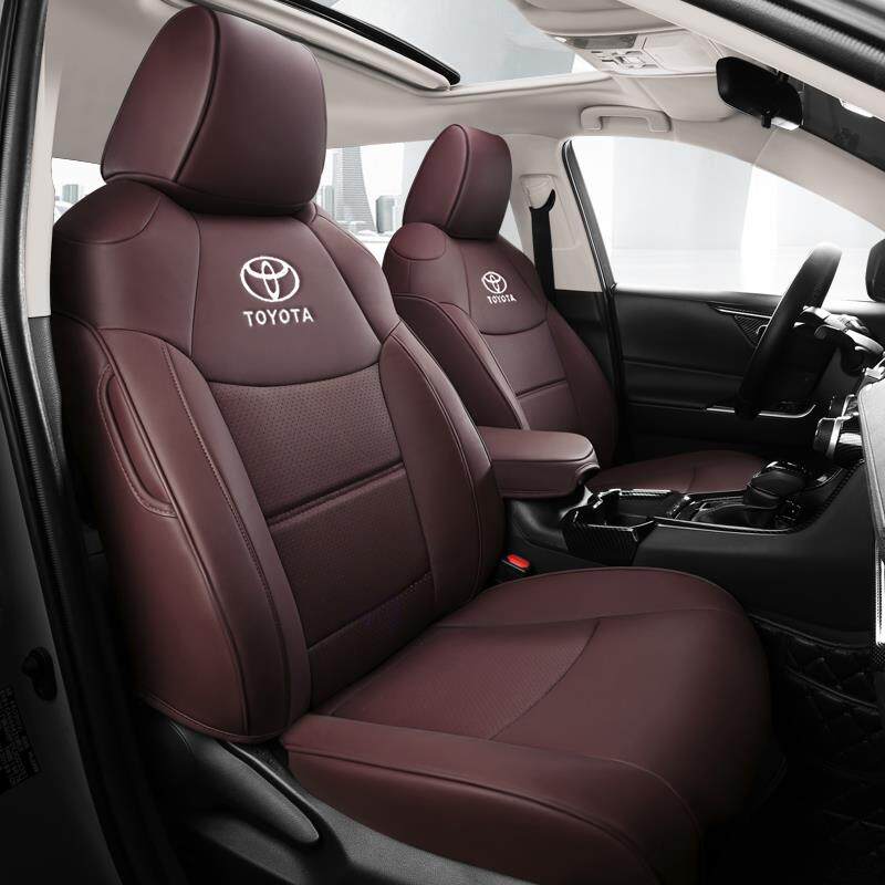 专用丰田卡罗拉真皮汽车座套荣放rav4致炫锋威兰达座椅套全包坐垫