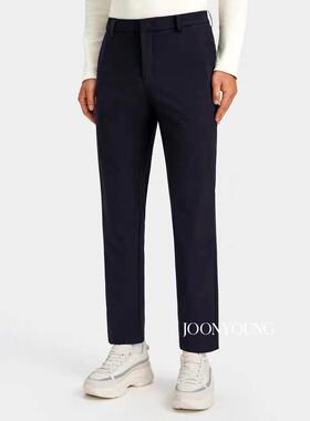 现货 日本di人SOLOTEX科技纤维高弹抗皱防水运动休闲西裤