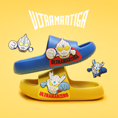 奥特曼儿童凉拖鞋 男女童大小卡通可爱防滑软底洗澡浴室夏季 家居用