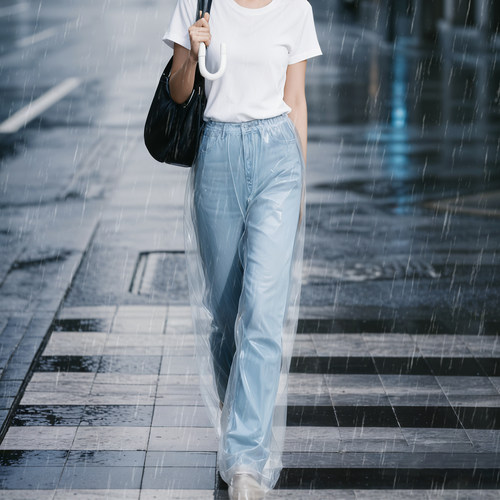 雨裤一次性长款包脚防暴雨