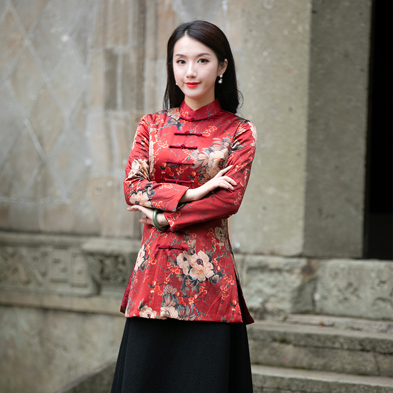 旗袍上衣唐装中国风女装