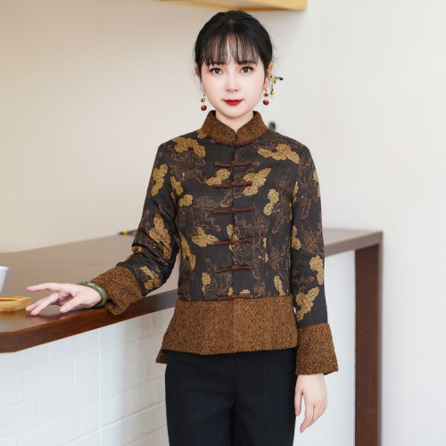 如意唐装中式女装冬季新款