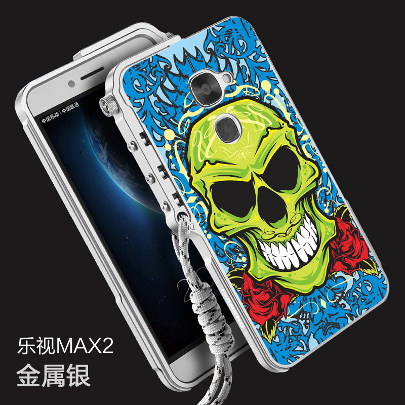 KANENG Mechanical Arm Trigger Aluminum Bumper Metal Frame Cameo PC Back Case Cover for LeEco Le 2 Pro & & LeEco Le Max 2