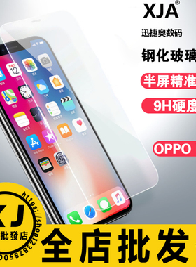适用oppo Reno15Pro C 14 13 6 FindX9 8S+ Ultra A6GT K13Turbo A5X A11 A58 A97 1+ACE6 R17 真我gt8钢化膜