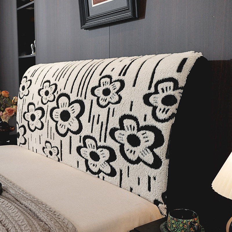 全包床头罩冬季毛绒加绒