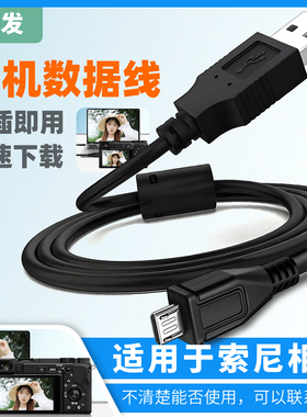 振发 适用于索尼FDR-AX700 AXP35 AXP55 AX100E AX30 AX40 AX45 AX60摄像机数据线CX900 CX680连接线USB线