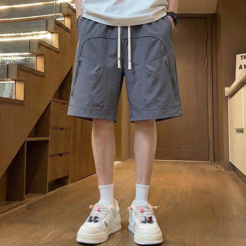 夏季加肥加大胖子男五分裤
