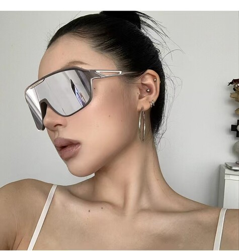 护目一体运动男女骑行太阳眼镜