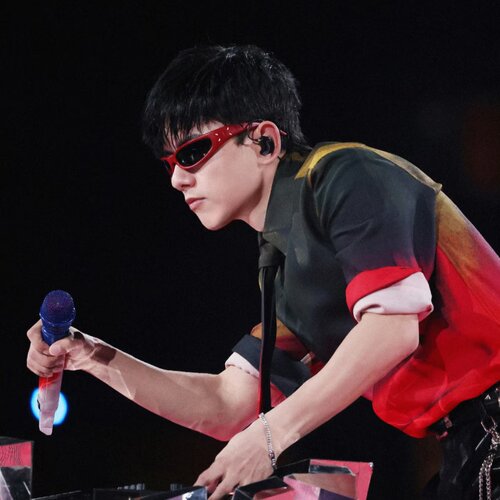 2025张杰演唱会同款骑行防晒墨镜
