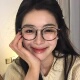 2026女网红同款 玳瑁框潮流超轻可配近视素颜眼镜韩系防蓝光圆框架