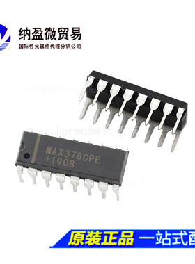 MAX378CPE MAX378CPE+ DIP-16 多路复用开关 正品