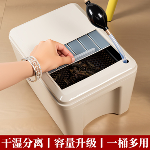 茶渣桶茶水桶茶台下水桶废水桶茶台桶茶桶弹盖桶茶水桶家用茶道配