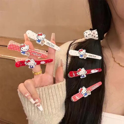 三丽鸥凯蒂ins鸭嘴夹刘海发饰