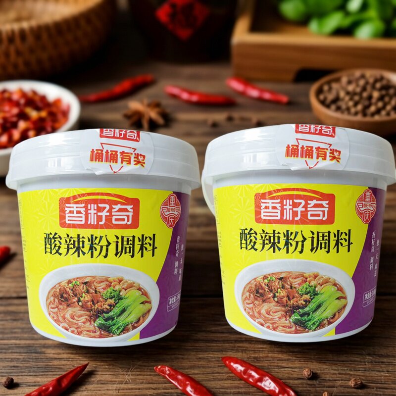 香籽奇酸辣粉调料3.6kgX2桶整箱面作料干锅烤鱼酱红烧炒菜辣椒油