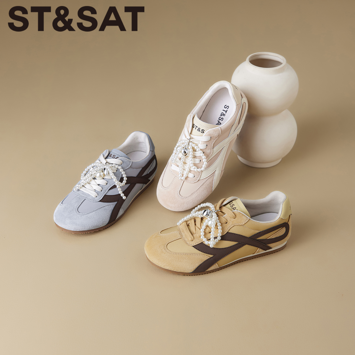 星期六通勤百搭德训鞋增高阿甘鞋