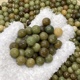 缅甸老料15mm圆珠抹茶饼干散珠菩提根绕指柔菩提手串文玩佛珠饰品