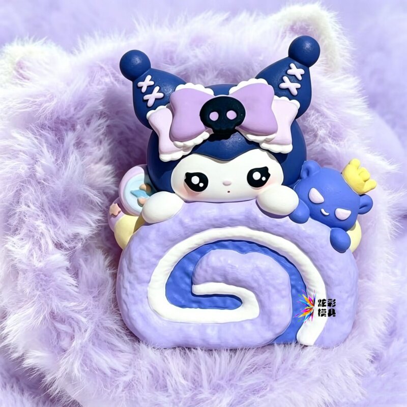 DIY蛋卷库洛米玩具模具彩绘石膏娃娃乳胶立体磨具卡通3D手绘摆摊