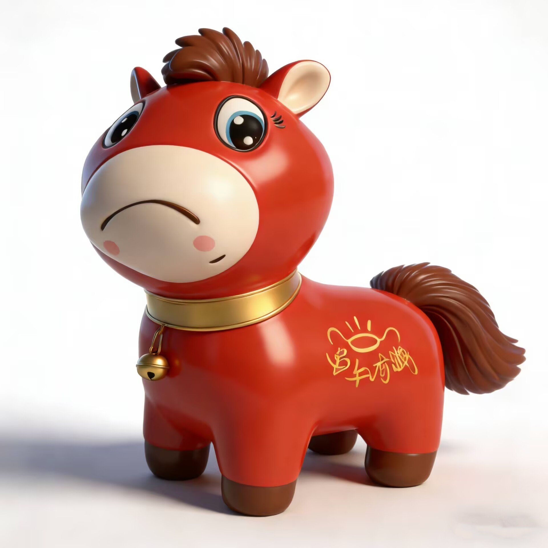 爆款DIY上班马哭哭马涂鸦模具彩绘石膏娃娃乳胶立体磨具卡通摆摊,玩具/童车/益智/积木/模型,白模填色/模具彩绘/石膏娃娃,淘宝优惠券,粉丝福利购,淘宝优惠卷