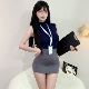 性感纯欲OL秘书紧身包臀裙高腰弹力显瘦御姐情侣约会制服晴趣qqny