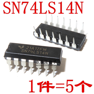 全新国产 SN74LS14N 逻辑芯片集成IC 74LS14 直插DIP-14 SN74LS14