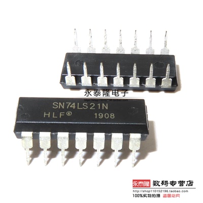 全新国产 74LS21 SN74LS21N 直插DIP14 栅极/逆变器IC 逻辑芯片