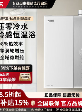 万家乐强排式恒温热水器16升