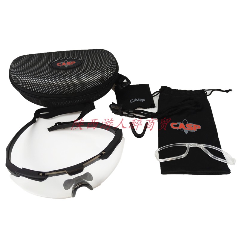 【醉喵】CASP战术CQB防弹变色护目镜太阳镜片战术眼镜含近视内框