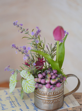 COSA原创设计杂货风仿真盆栽花法式自然风桌面可爱植物高质感花艺