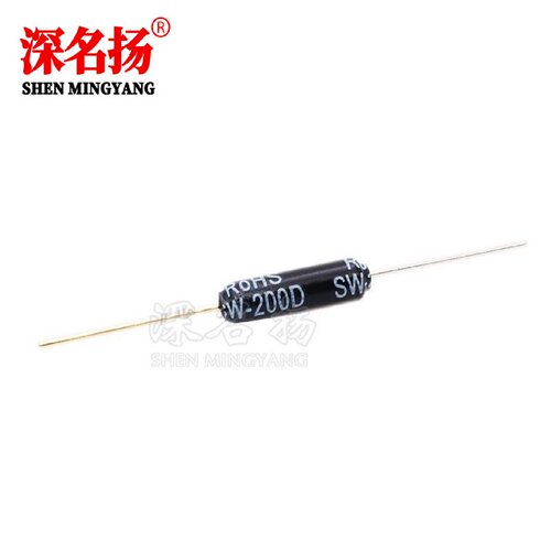 一脚镀金SW200D震动滚珠开关角度开关倾斜开关震动传感器