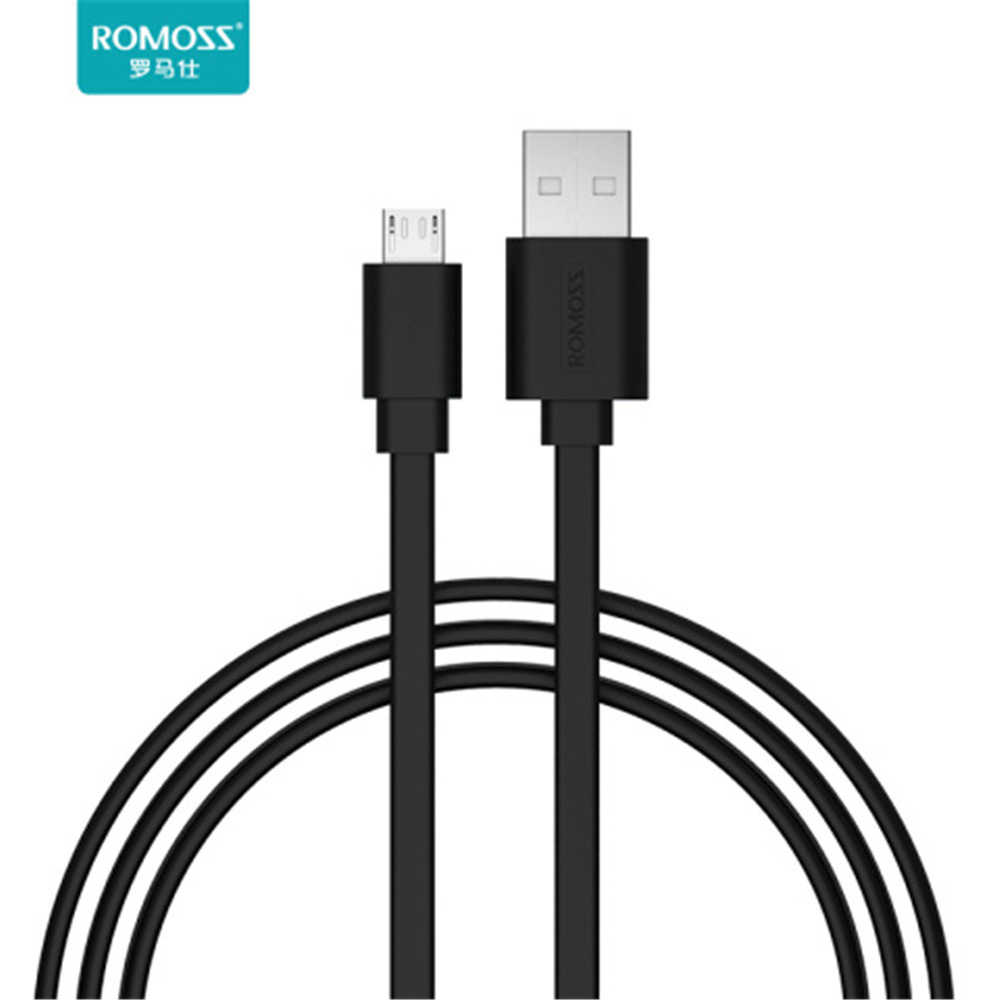 罗马仕老式安卓数据线面条线