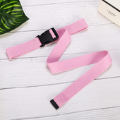 日系原宿风皮带户外百搭腰带创意款 带 帆布织带女士纯色插扣裤