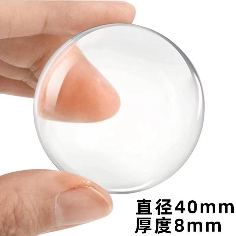 跨境货源热销加厚透明硅胶防撞垫自粘门把手冰箱柜缓冲静音防撞贴