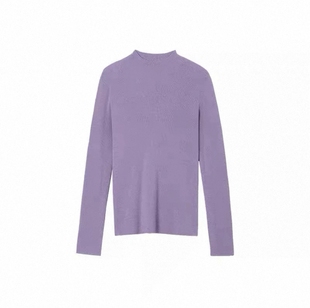 氛围打底 内搭打底衫 冬季 针织衫 上衣显瘦紫色 新款 大洪自营店