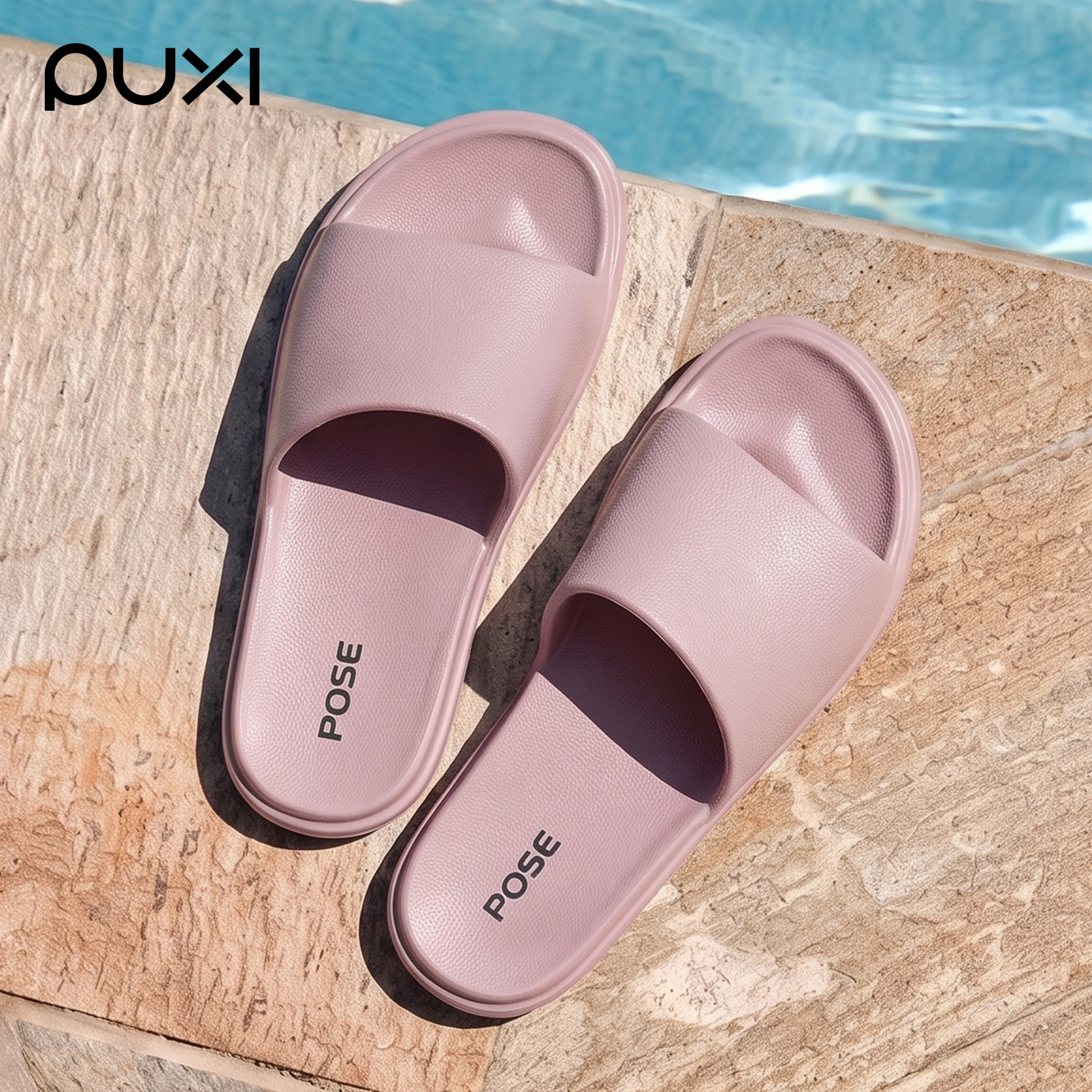 朴西凉拖鞋女夏季新款旅行轻便易携带家居室内防滑透气静音拖鞋男