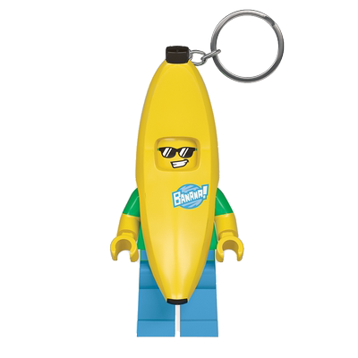 乐高钥匙扣圈发光白兵蝙蝠侠挂件