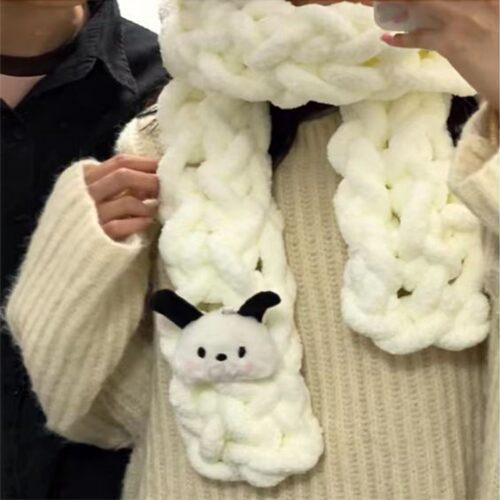 手指帕恰狗手指围巾手工diy