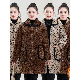 女士加绒加厚罩衣保暖家居服秋冬外穿工作服四川湖北御寒省服棉衣