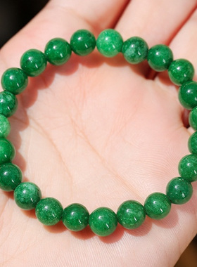 优化干青玉髓手链优雅百搭单圈