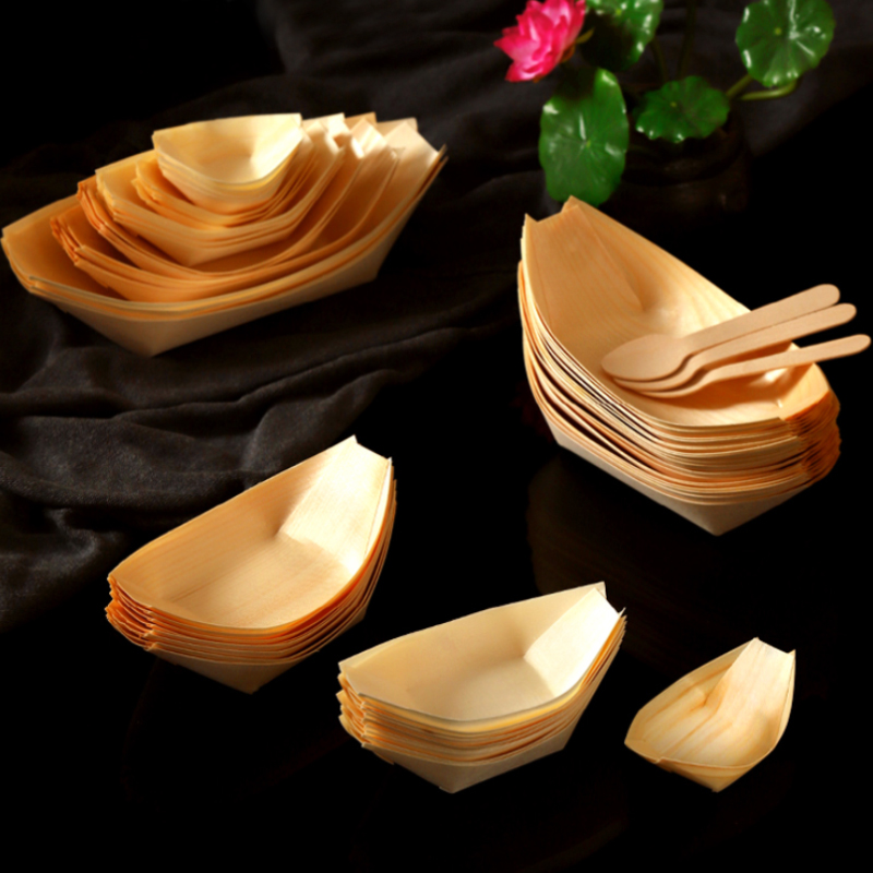 木制纸船型水信玄饼纸船特色船型