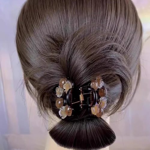 2025新款珠珠抓夹女高级感