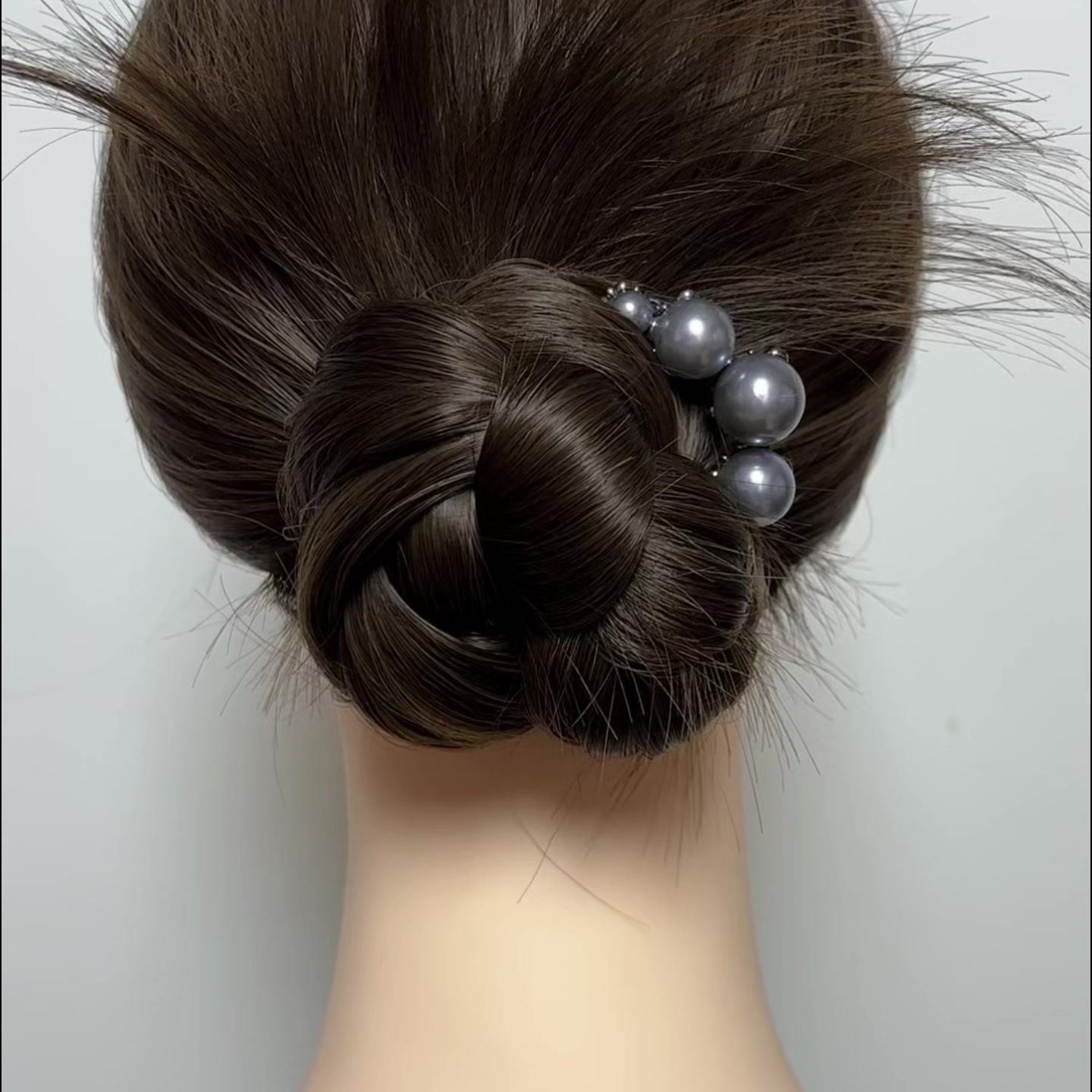 新中式珍珠流苏发簪女2025新款