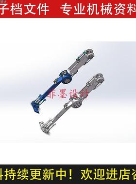 外骨骼下肢增力机器人机械设计SW21三维模型CAD图纸说明书C24479