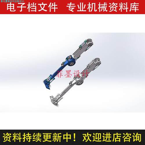 外骨骼下肢增力机器人机械设计SW21三维模型CAD图纸说明书C24479