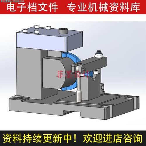 离合器接合叉夹具设计钻9孔SW14版三维模型含CAD图纸说明书C22413