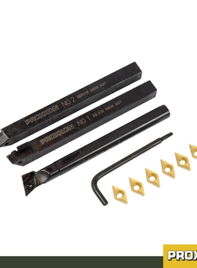 [24555]3支装可弃式车刀柄用于德国PROXXON迷你魔PD230 250/E车床