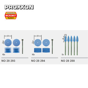 Ø22柔性矽胶抛光片精细抛光德国PROXXON普洛克森 10片装 28294