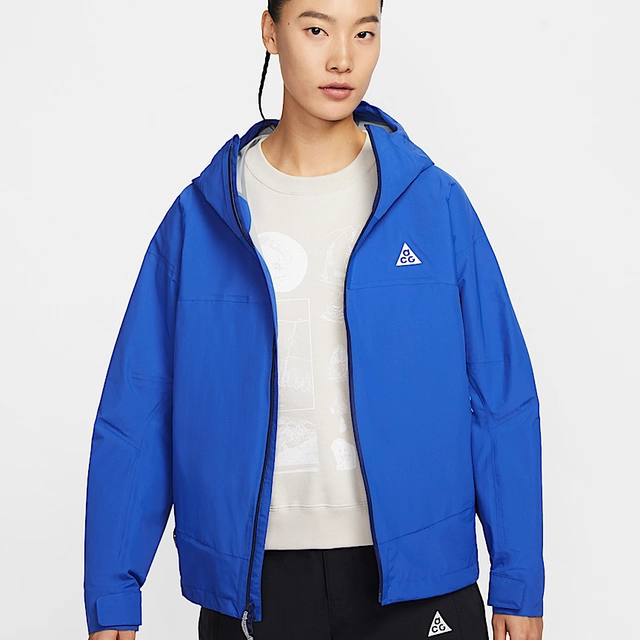 Nike/耐克正品Storm-FIT女士运动宽松拒水户外冲锋衣HJ0247-480